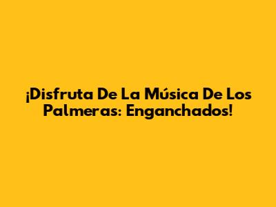 ¡Disfruta De La Música De Los Palmeras: Enganchados!