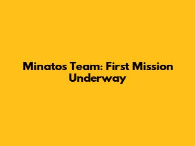 Minato's Team: First Mission Underway