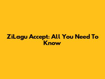 ZiLagu Accept: All You Need To Know